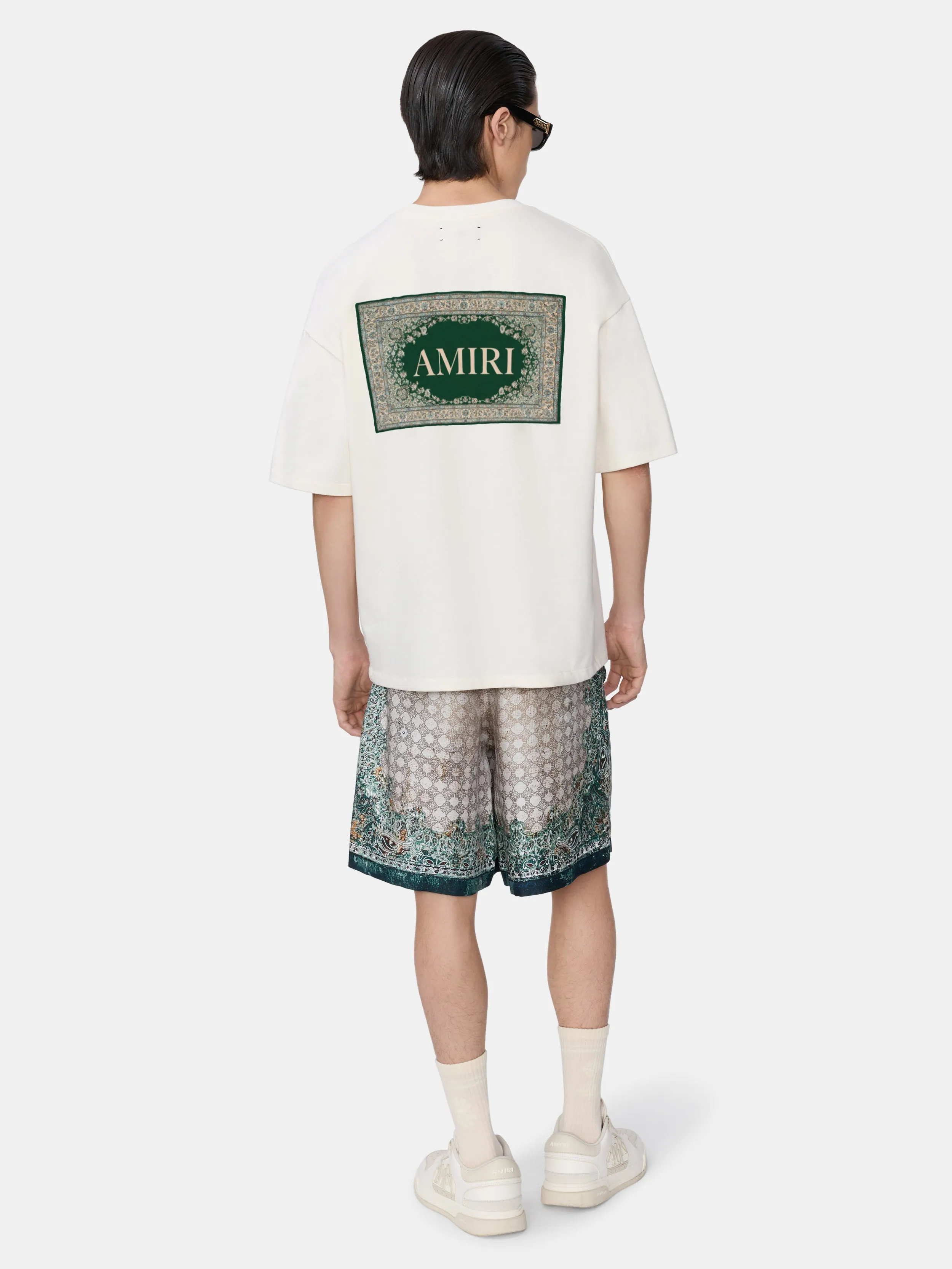 BANDANA OVERSIZED TEE - Ivory sold by AMIRI product image thumbnail 4