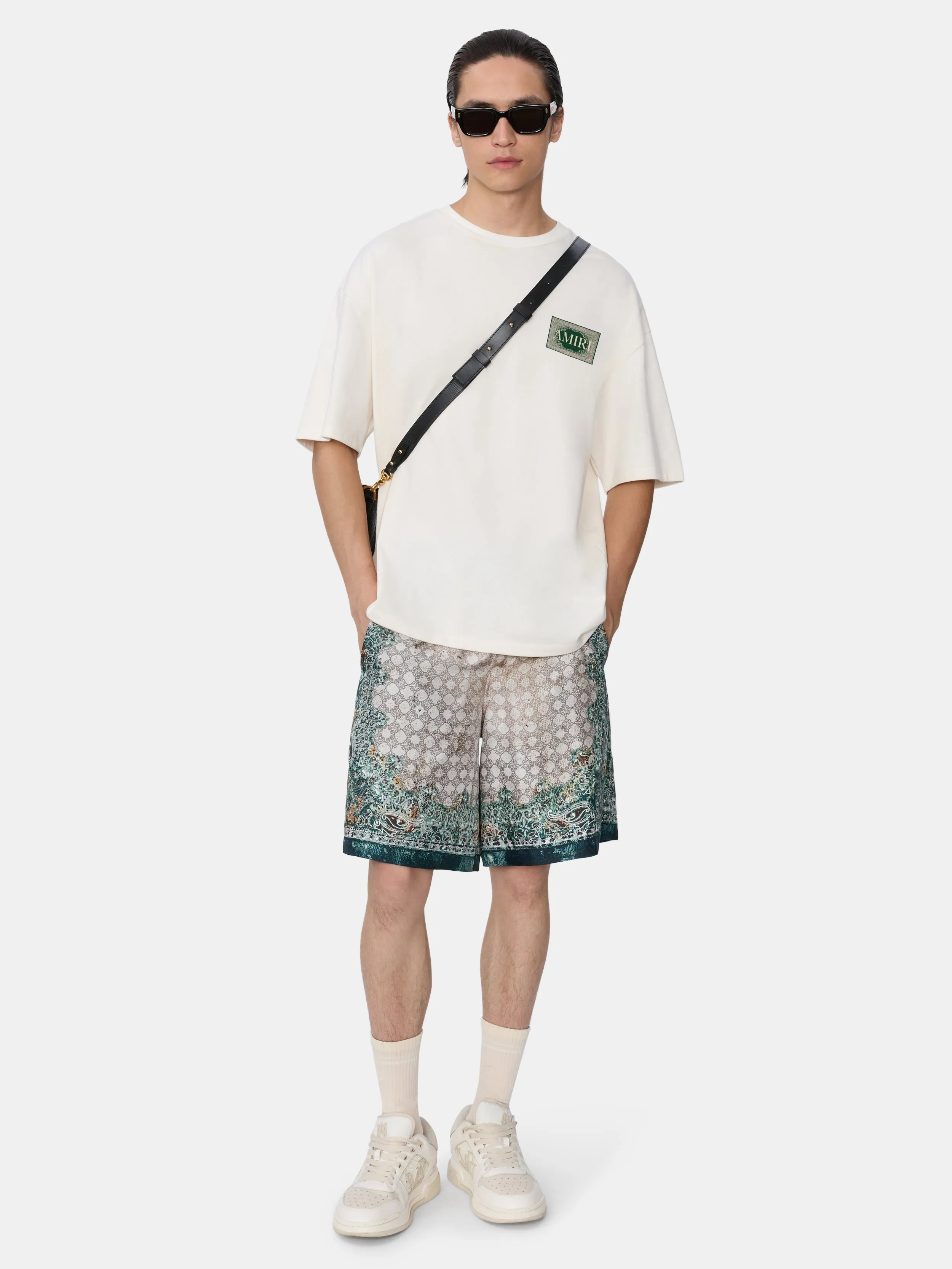 BANDANA OVERSIZED TEE - Ivory sold by AMIRI product image thumbnail 2