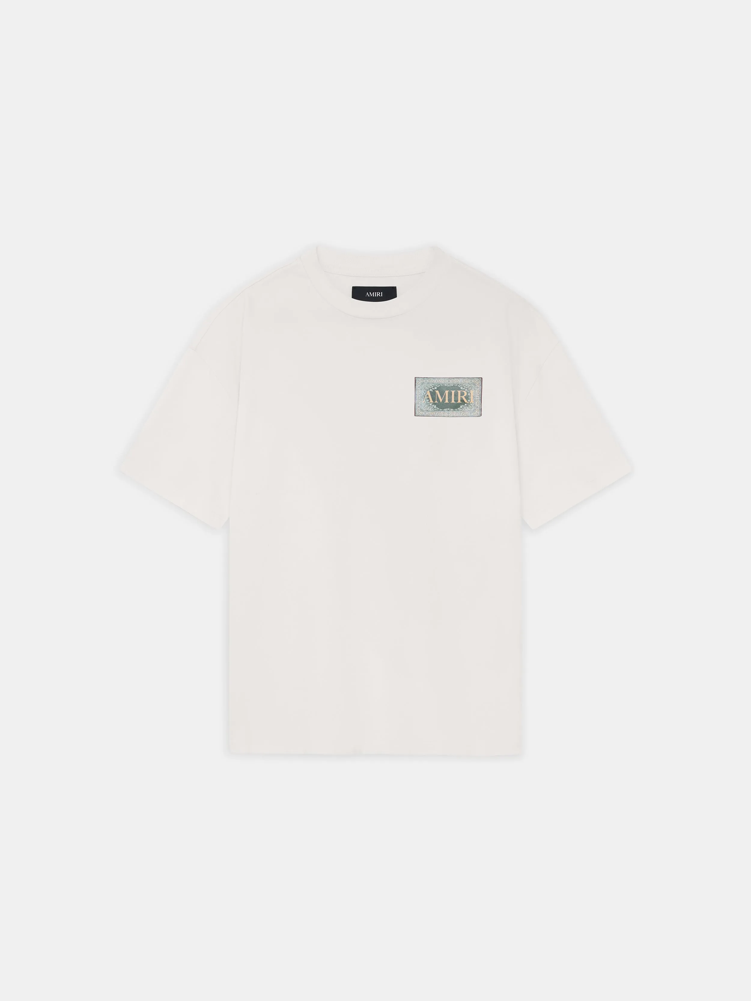 BANDANA OVERSIZED TEE - Ivory sold by AMIRI