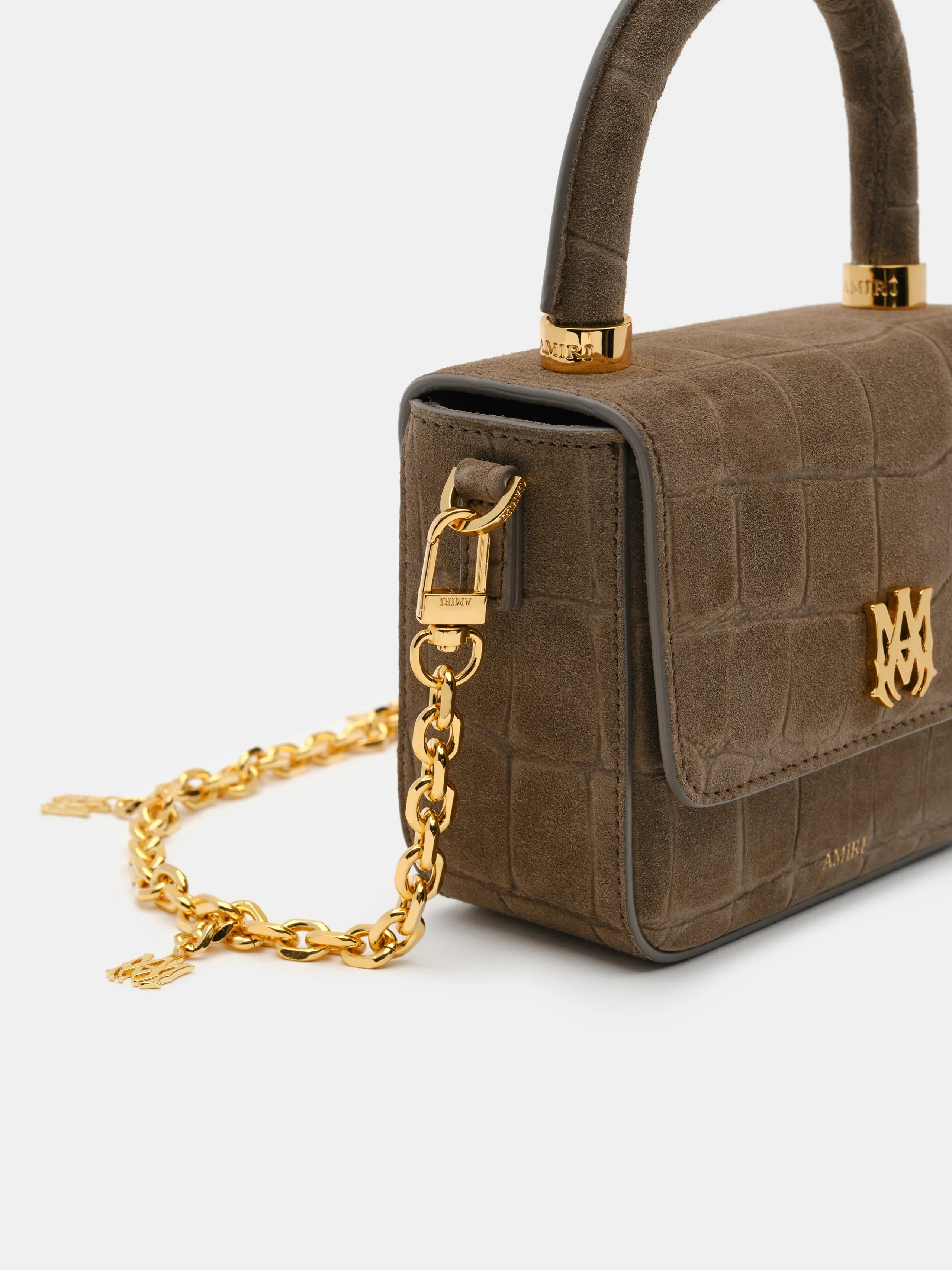 WOMENS - WOMEN'S CHAIN STRAP WITH MA PENDANT - Gold sold by AMIRI product image thumbnail 3