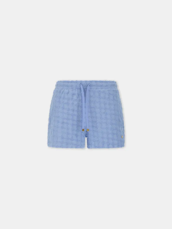 WOMEN - WOMEN'S MA QUAD TOWELING SHORT - Skyline Blue made by AMIRI