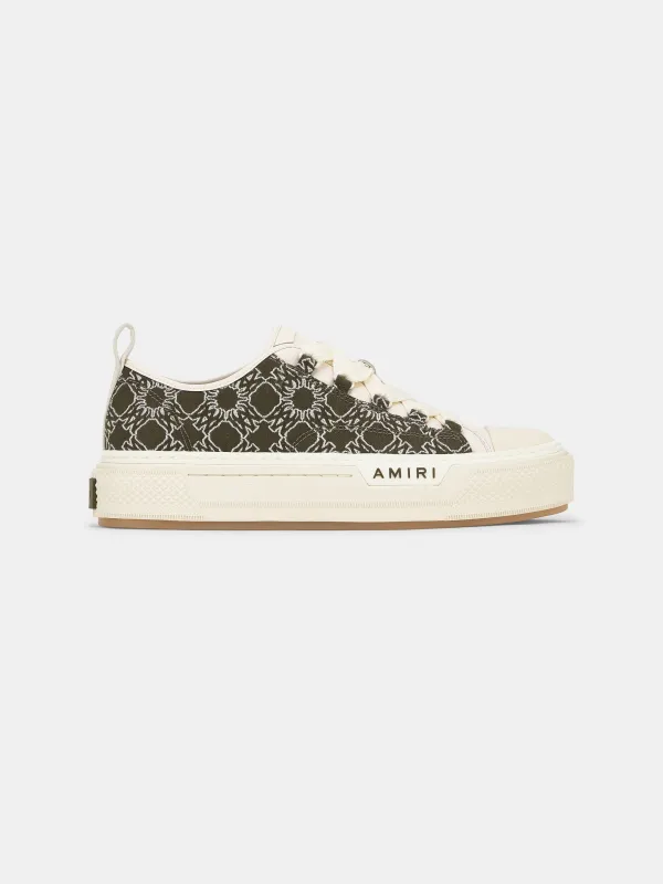 MA QUAD CANVAS COURT LOW - Thyme made by AMIRI