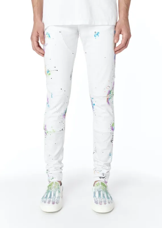 Painter Workman Skinny Jean - White sold by AMIRI