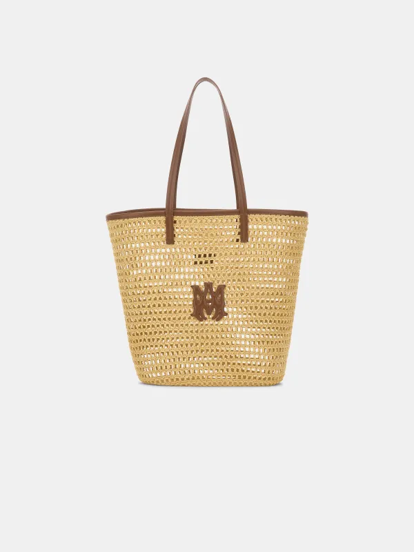 WOMEN- WOMEN'S MA RAFFIA TOTE - Natural made by AMIRI