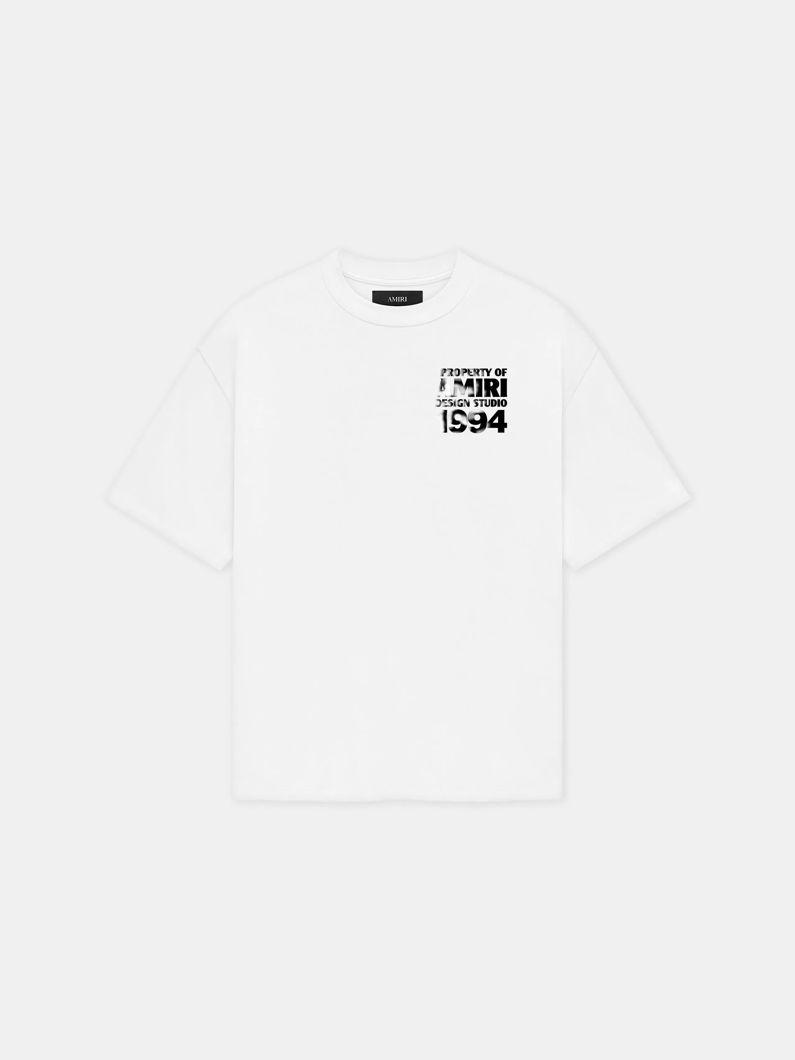 DESIGN STUDIO OVERSIZED TEE - White sold by AMIRI