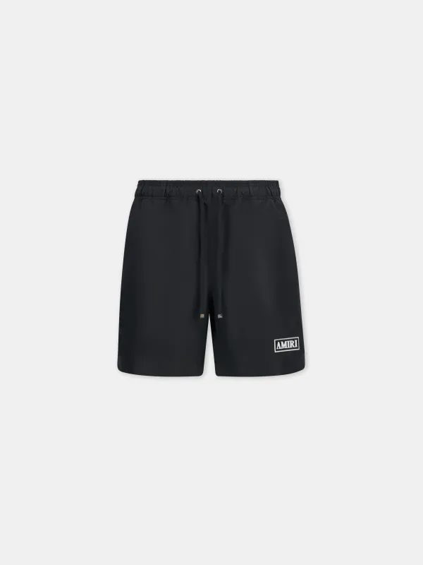 AMIRI PATCH SWIMSHORT - Black made by AMIRI
