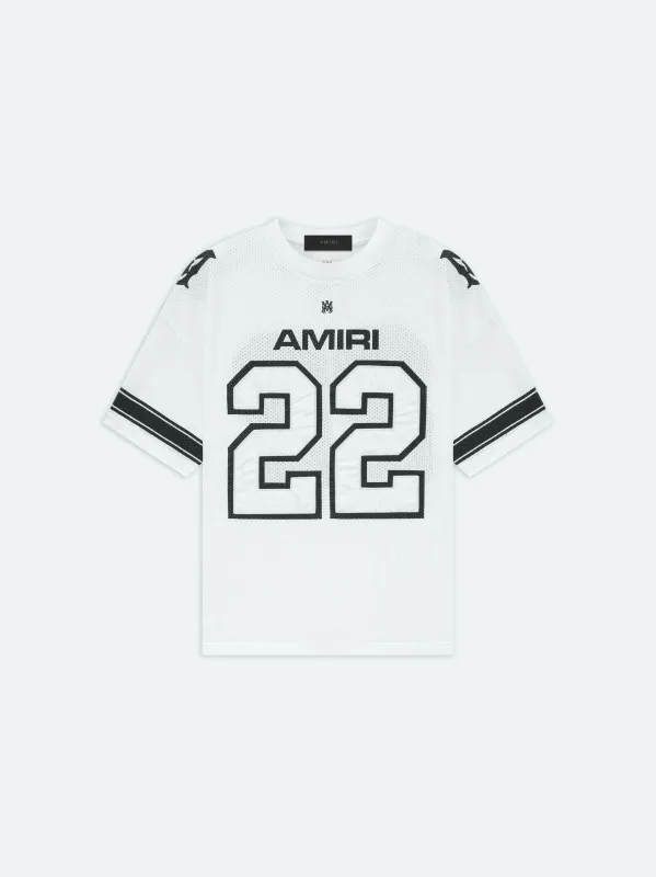 22 MESH TEE - WHITE made by AMIRI