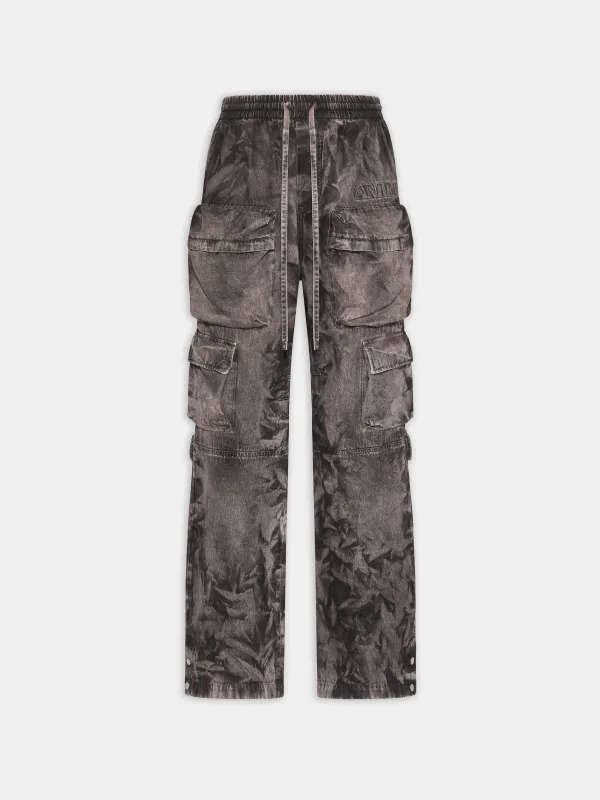 WOMEN - WOMEN'S CARGO JEAN - Smokey Topaz made by AMIRI