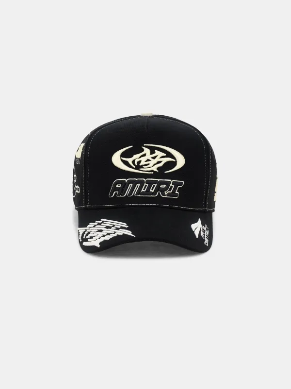 AMIRI SPORT COTTON HAT - Black made by AMIRI