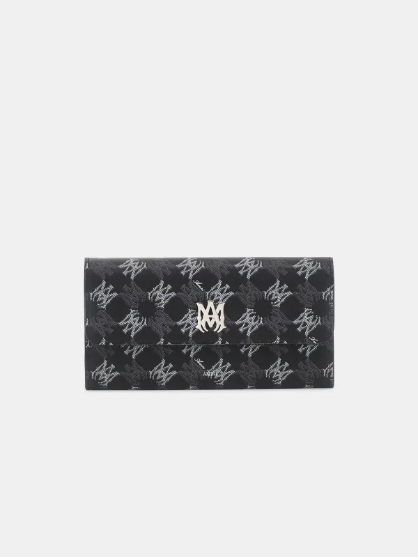 WOMEN - WOMEN'S MA QUAD CANVAS WALLET ON CHAIN - Black made by AMIRI