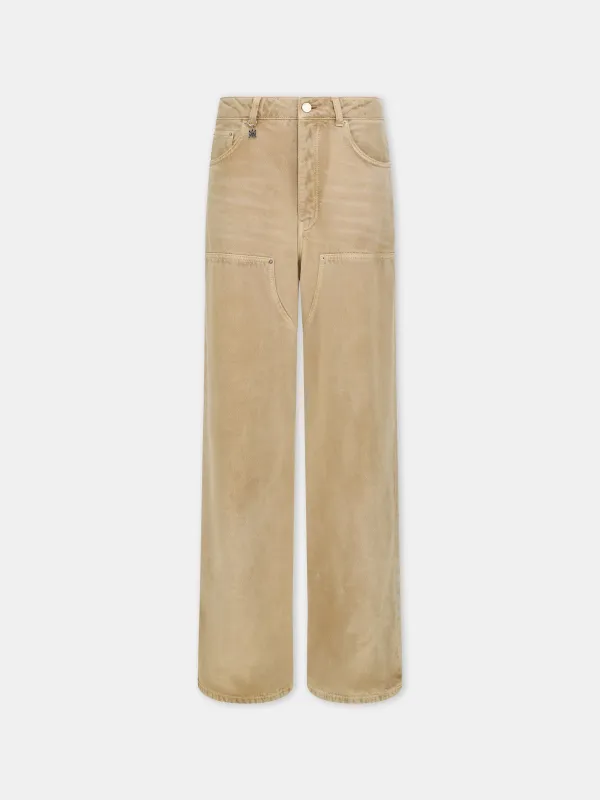 WOMEN - WOMEN'S CARPENTER JEAN - Sand made by AMIRI