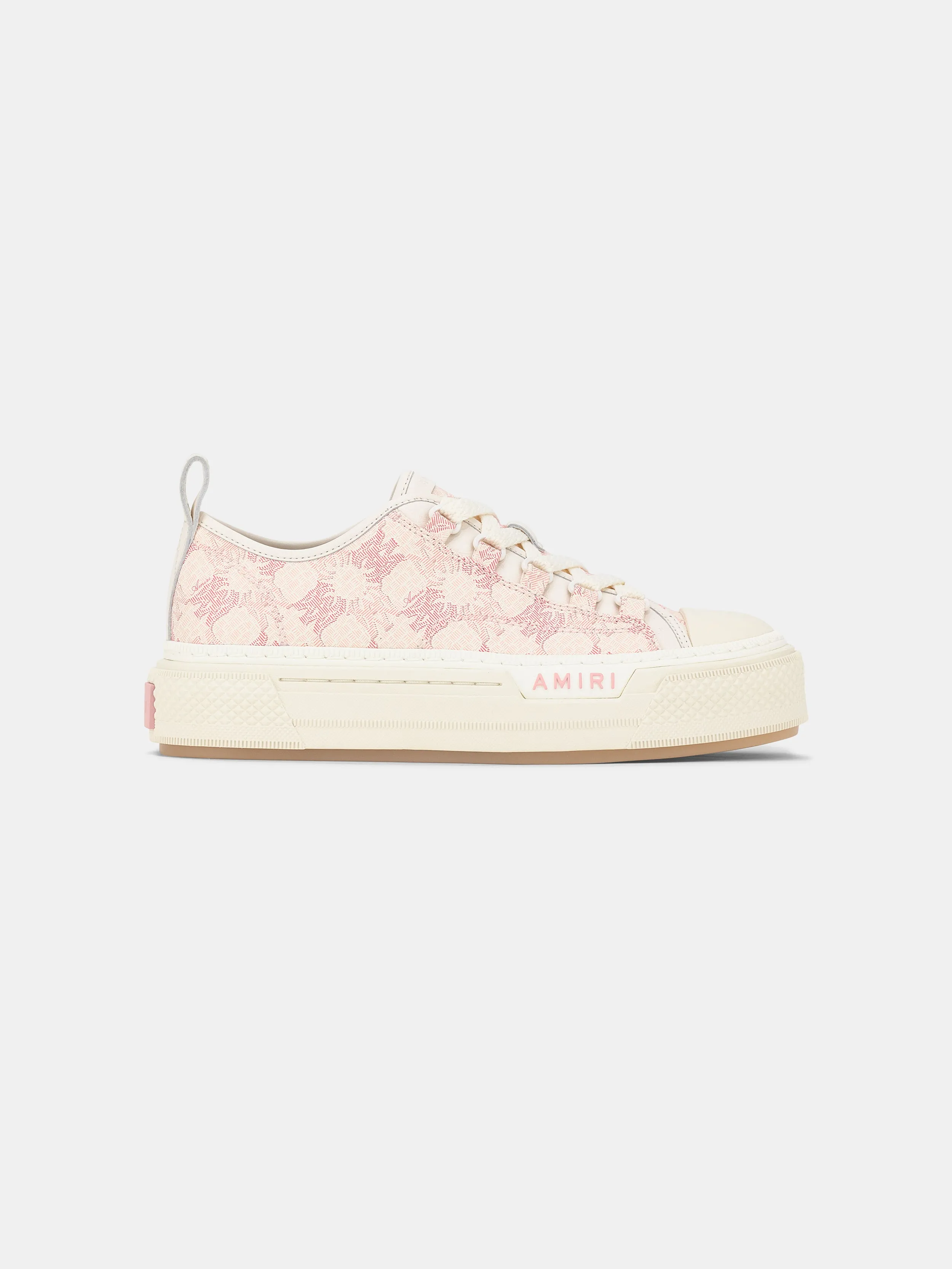 WOMEN - WOMEN'S MA QUAD CANVAS COURT LOW - Garden Rose sold by AMIRI