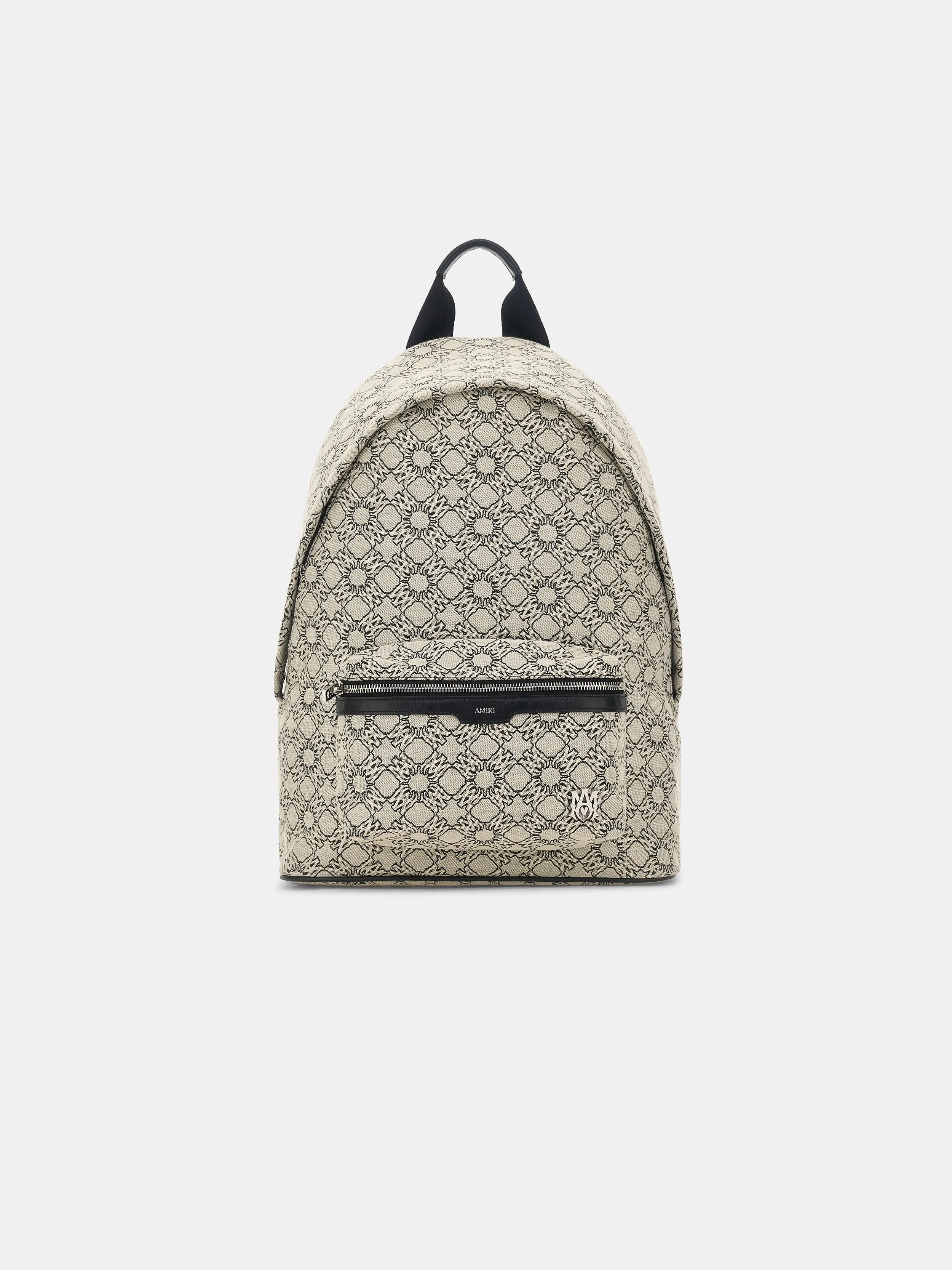 MA QUAD JACQUARD BACKPACK - Grey sold by AMIRI