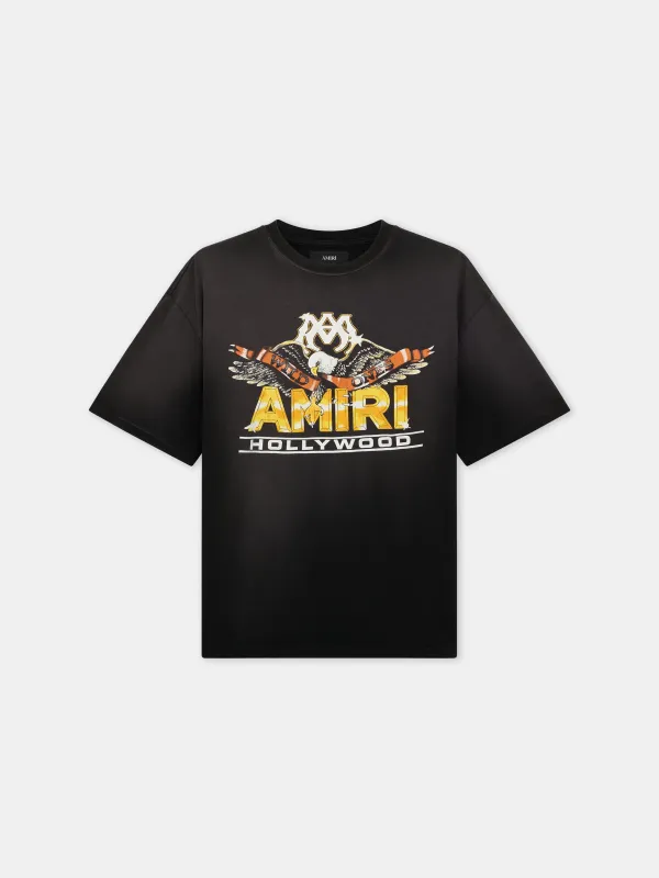MA EAGLE OVERSIZED TEE - Black made by AMIRI