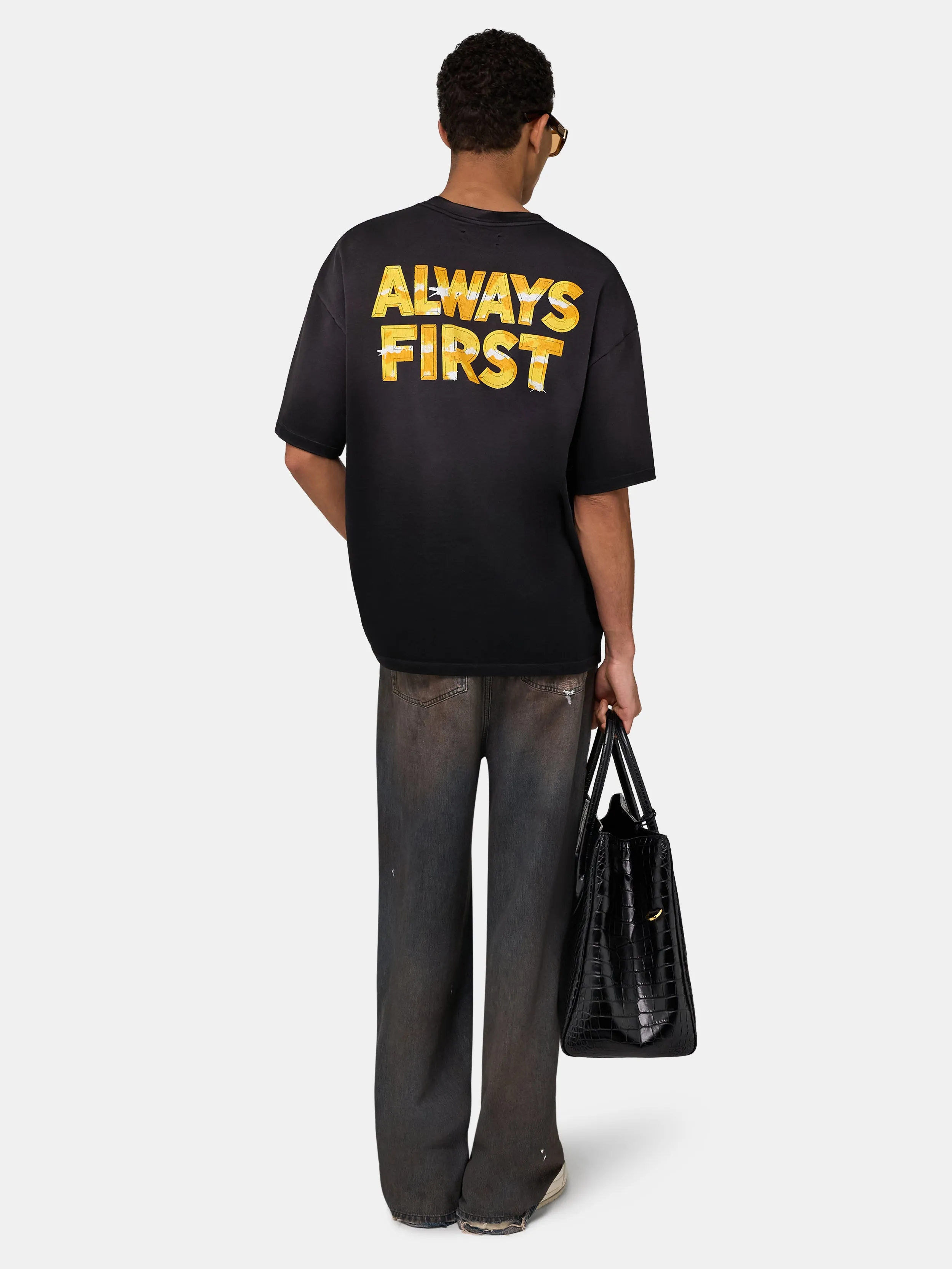 MA EAGLE OVERSIZED TEE - Black sold by AMIRI product image thumbnail 4