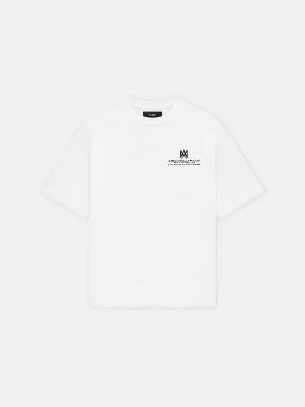BUILT ON DREAMS OVERSIZED TEE - White made by AMIRI