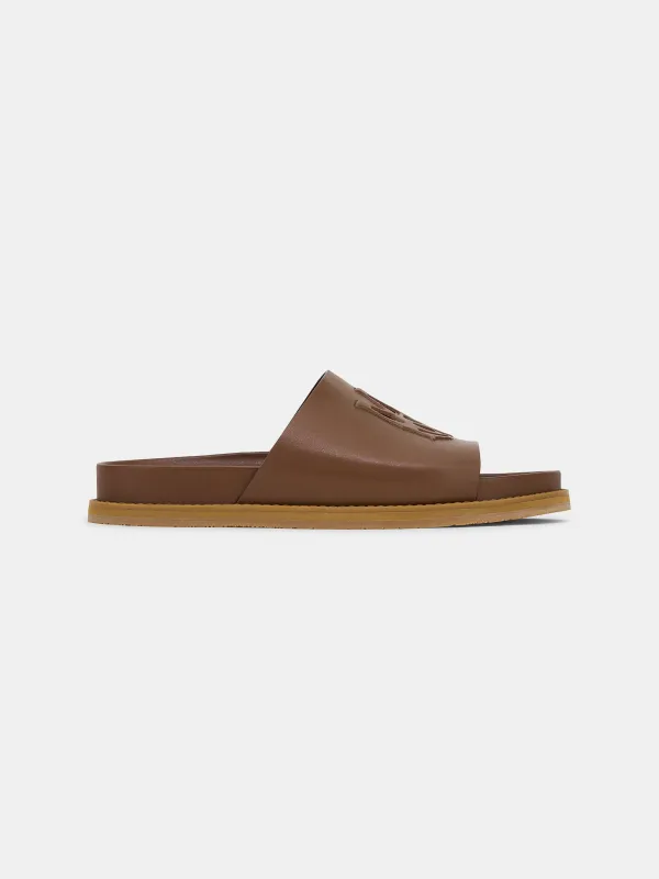 MA LEATHER SANDAL - Tan made by AMIRI