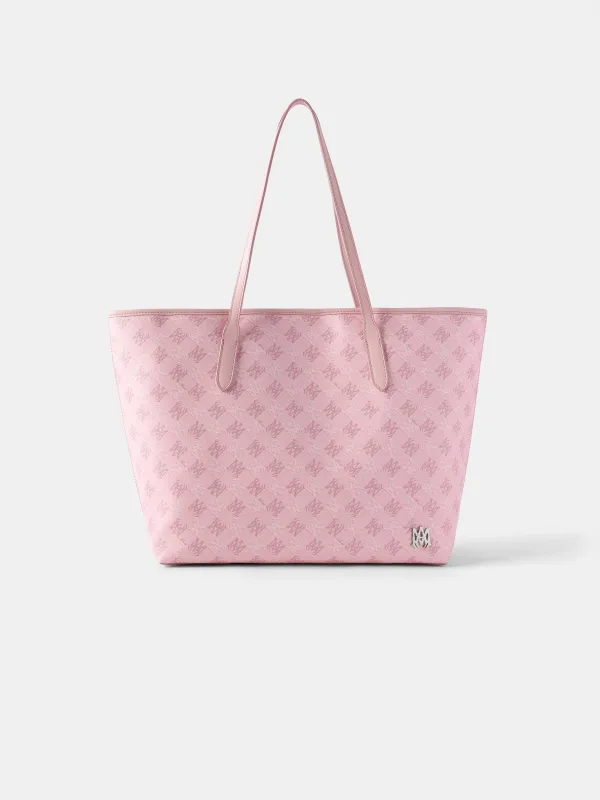 WOMEN - WOMEN'S MA QUAD CANVAS TOTE BAG - Pink made by AMIRI