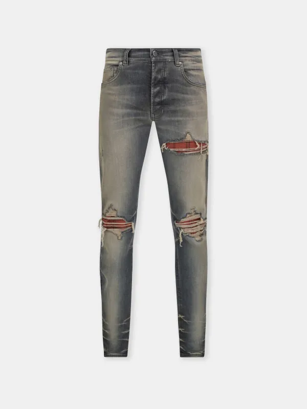FLANNEL MX1 JEAN - Medium Indigo made by AMIRI