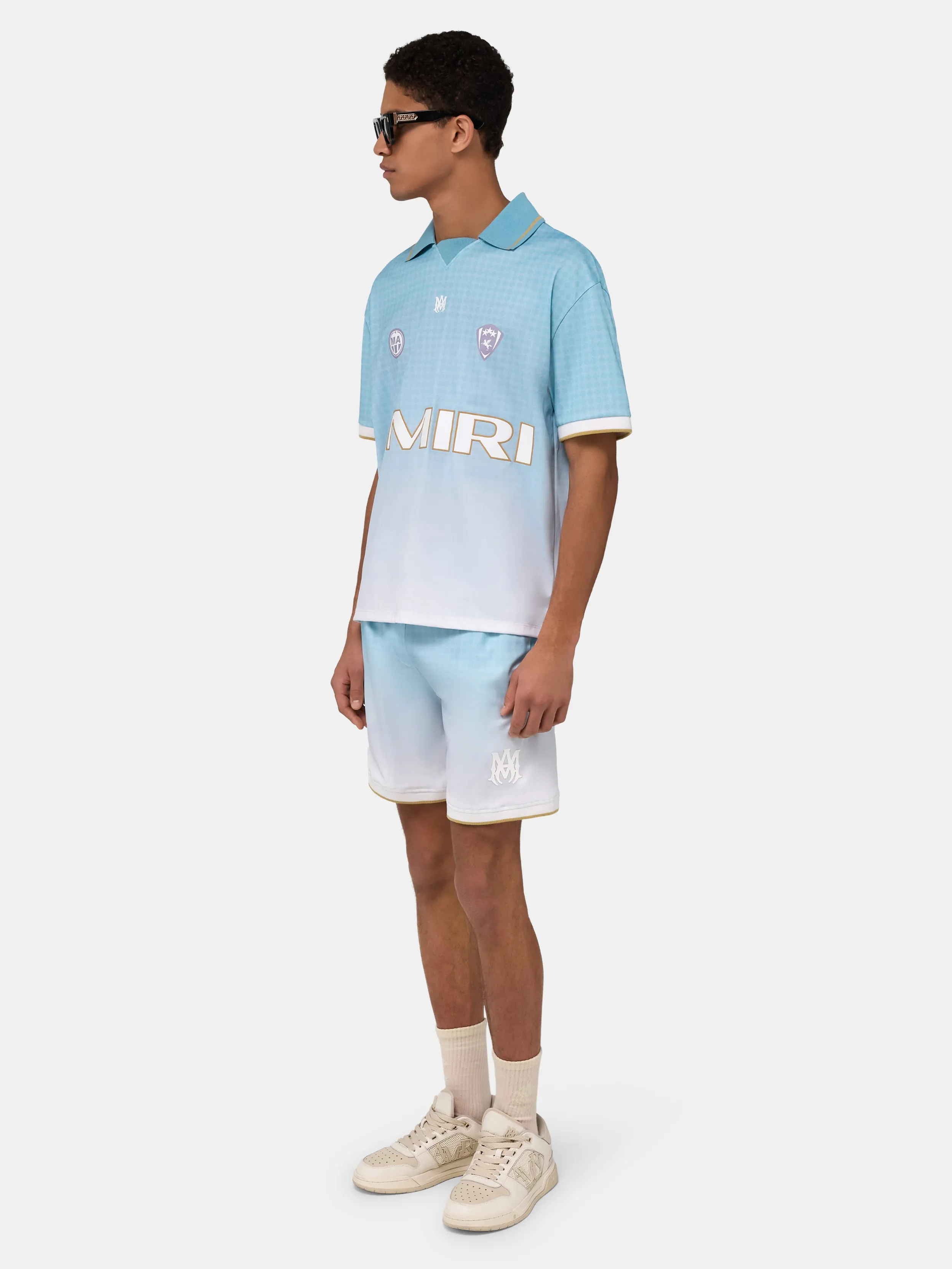 AMIRI SPORT 94 JERSEY - Sky sold by AMIRI product image thumbnail 3