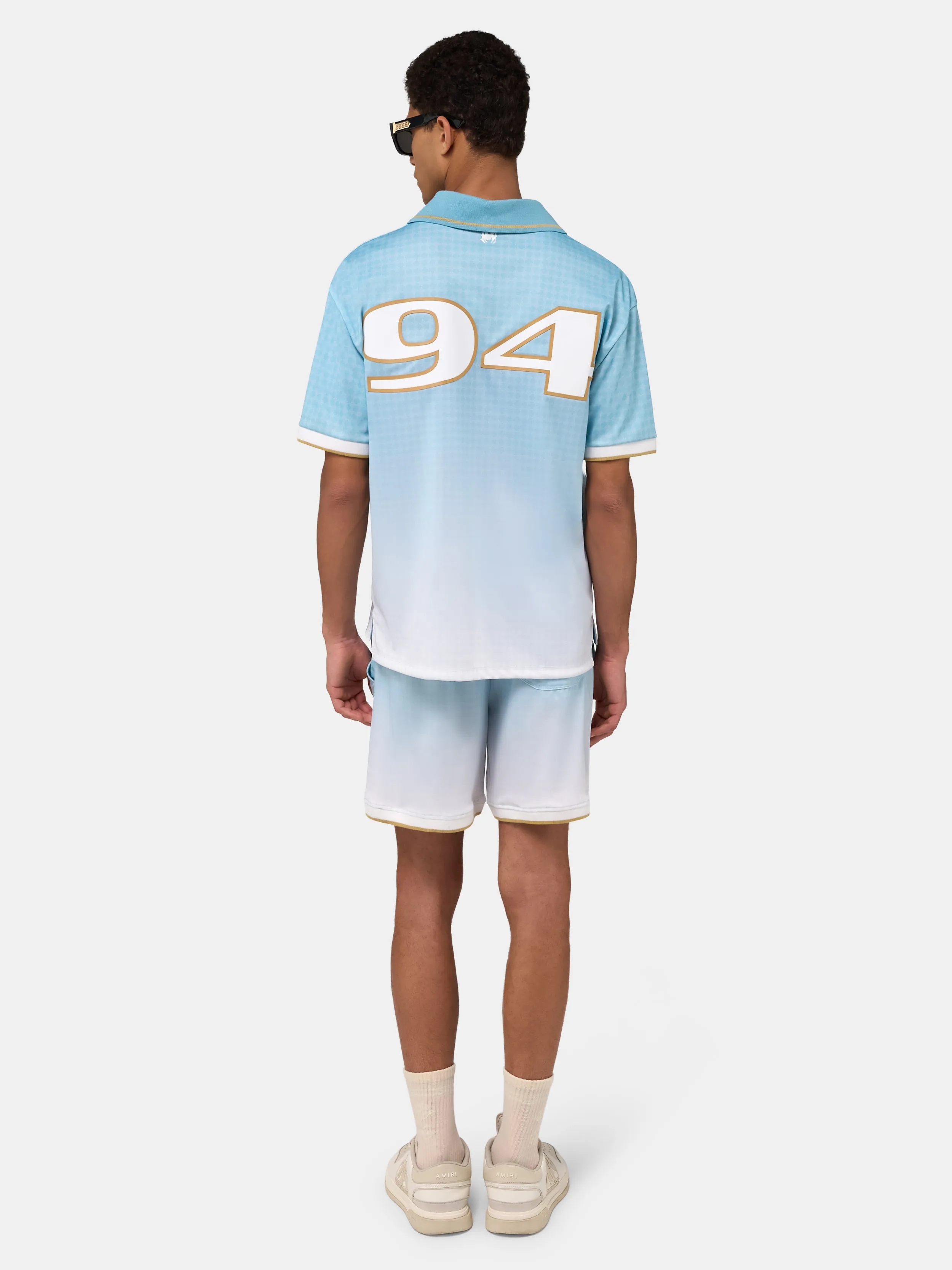 AMIRI SPORT 94 JERSEY - Sky sold by AMIRI product image thumbnail 4