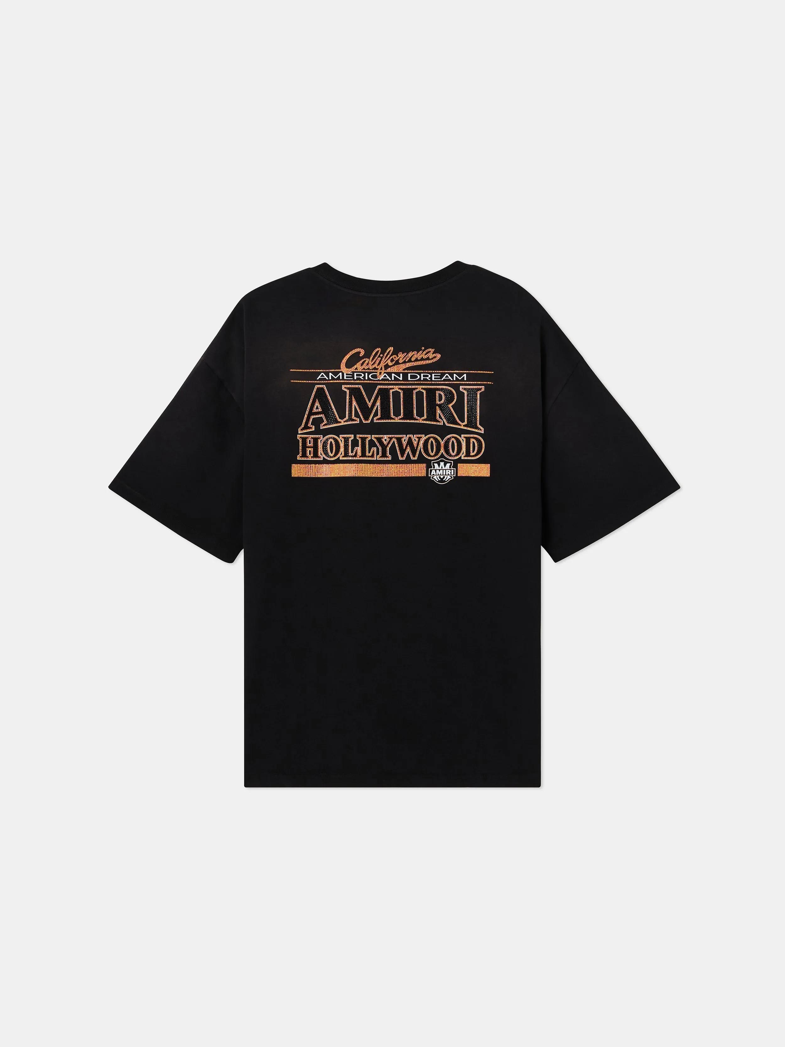 AMERICAN DREAM CRYSTAL OVERSIZED TEE - Black sold by AMIRI product image thumbnail 2