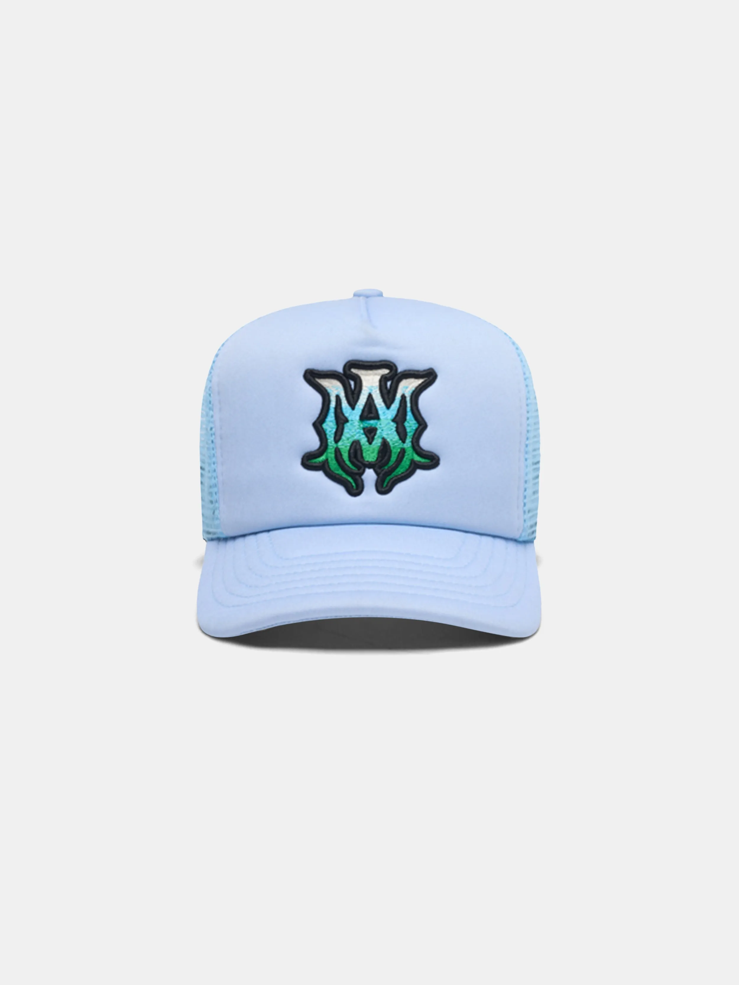MA SURF FOAM TRUCKER HAT - Skyline Blue sold by AMIRI