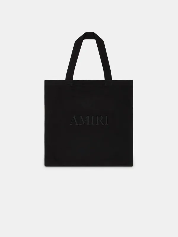 AMIRI CANVAS TOTE BAG - Black made by AMIRI