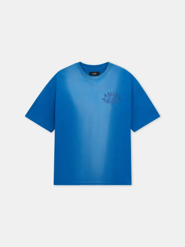 ARTS DISTRICT OVERSIZED TEE - Sapphire made by AMIRI