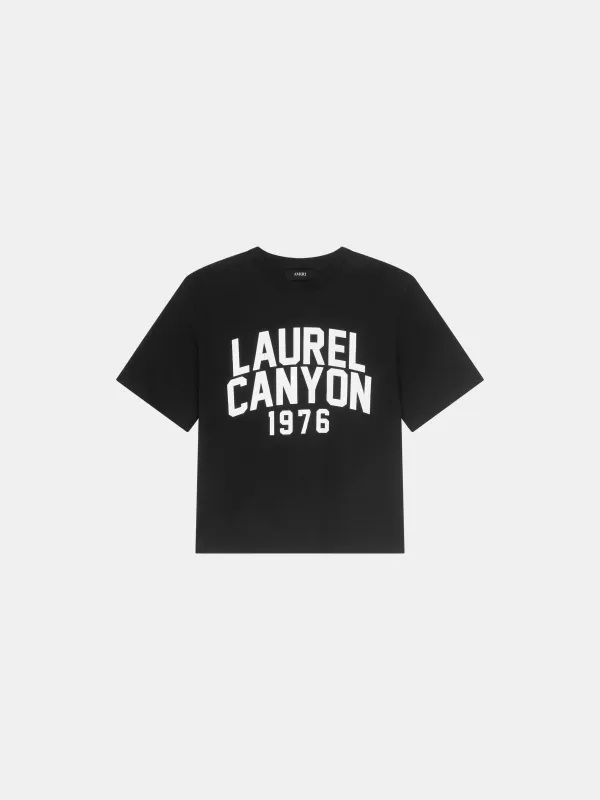 LAUREL CANYON TEE - Black made by AMIRI