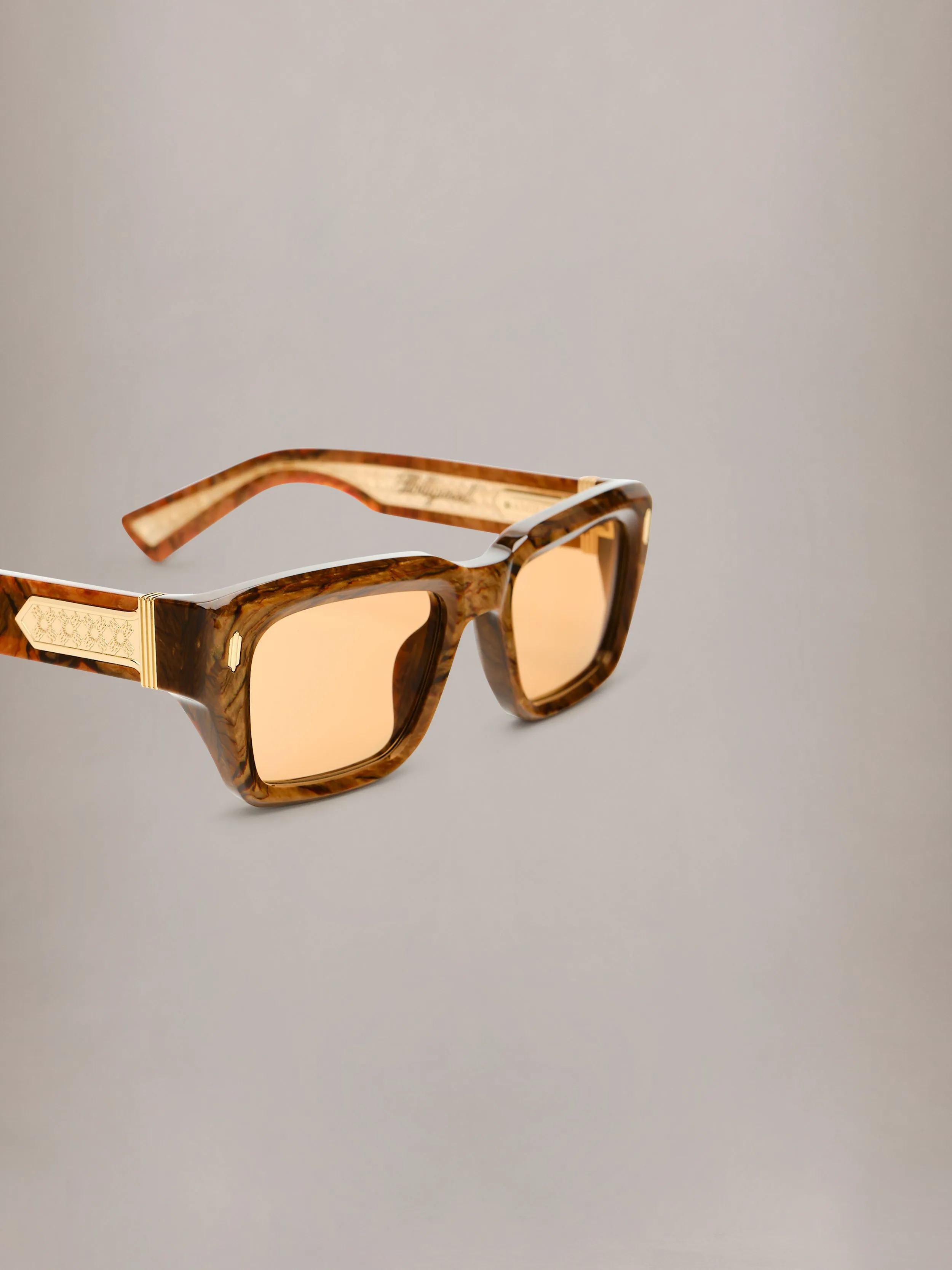 HOLLYWOOD INTERNAL EXPOSED - Wood Grain Brown Gold sold by AMIRI product image thumbnail 5