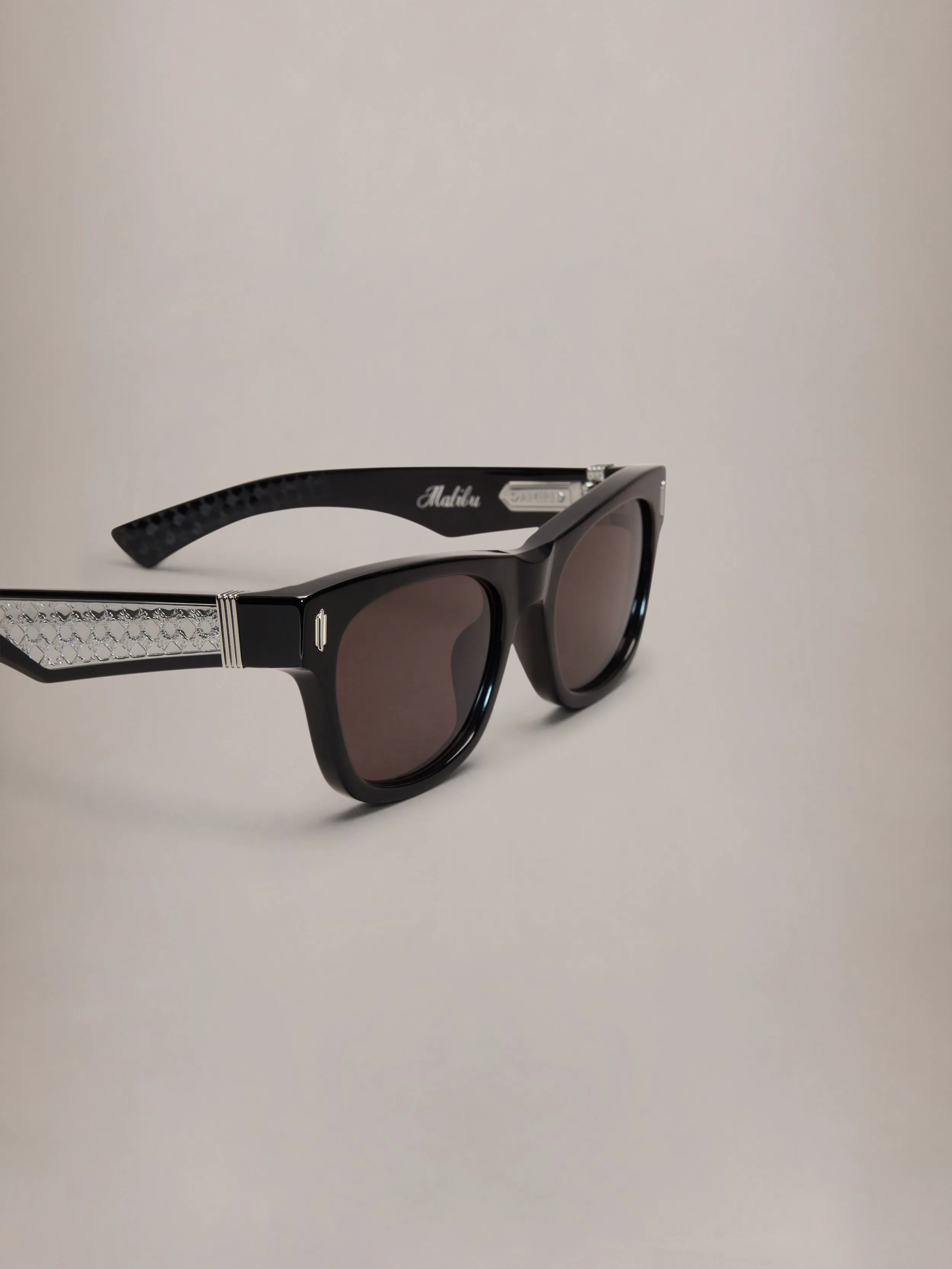 MALIBU EXPOSED CORE WIRE - Black Black Silver sold by AMIRI product image thumbnail 4