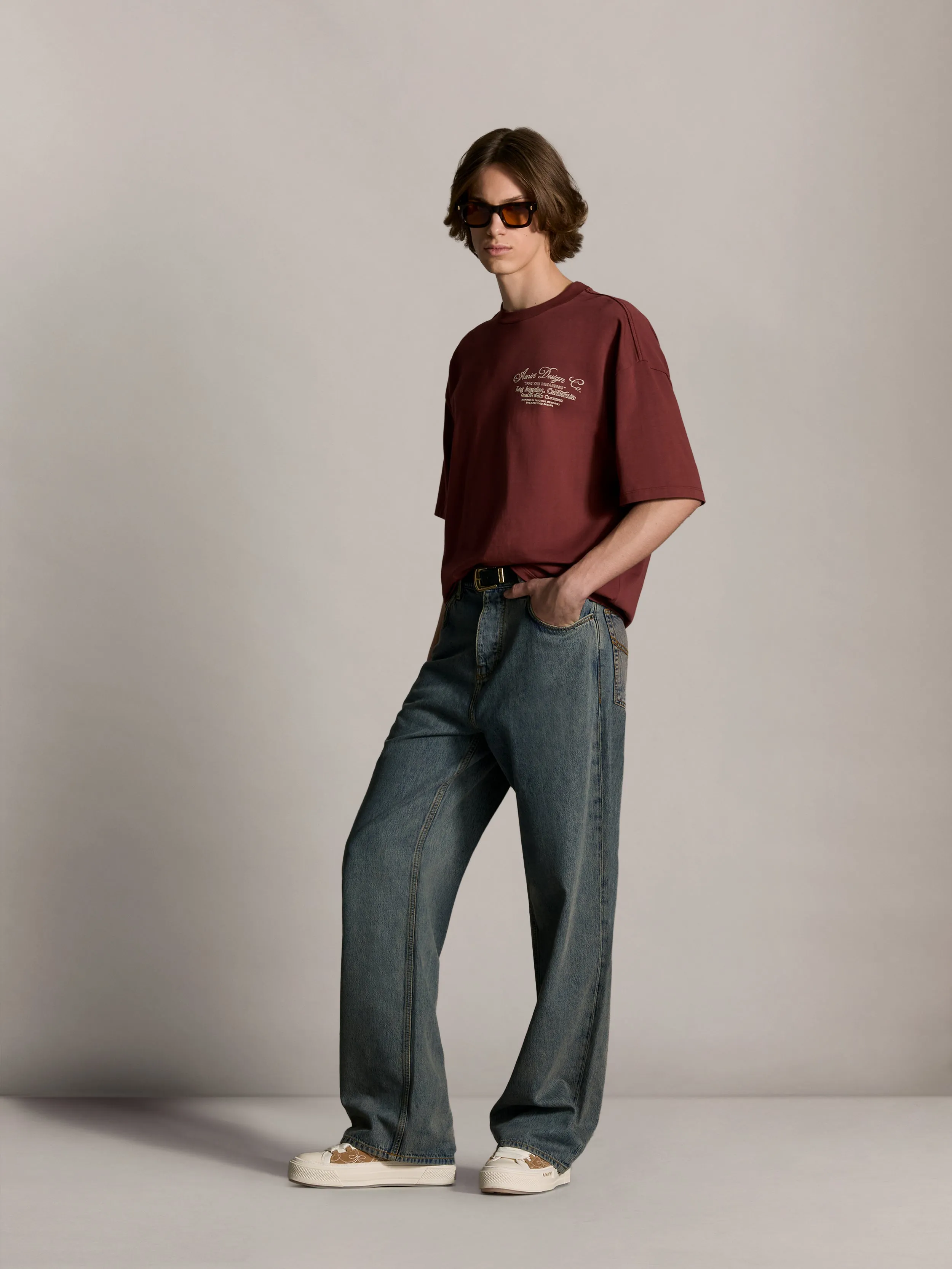 LOOSE FIT JEAN - Shadow Indigo sold by AMIRI product image thumbnail 3