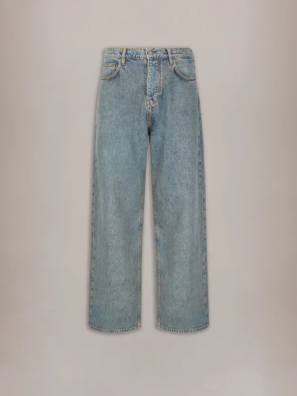 LOOSE FIT JEAN - Shadow Indigo made by AMIRI