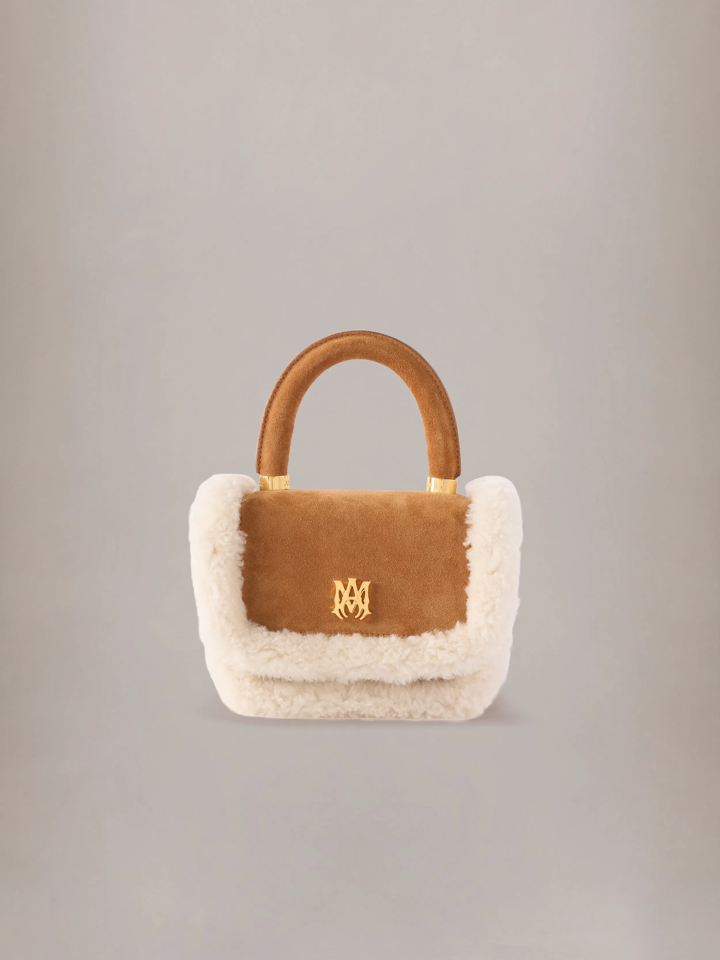 WOMEN - WOMEN'S SHEARLING MICRO MA BAG - Sand sold by AMIRI