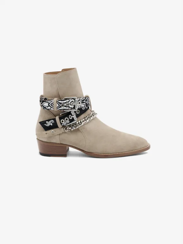 Bandana Buckle Boot - Tan sold by AMIRI
