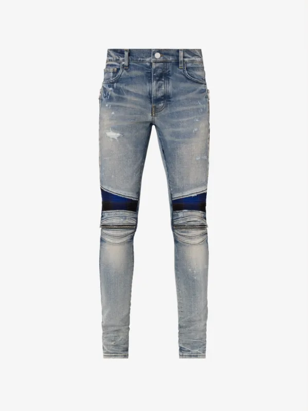 PLAID MX2 JEAN - CLAY INDIGO sold by AMIRI