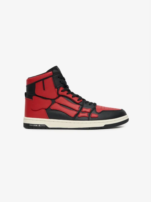 SKEL TOP HI - BLACK / RED sold by AMIRI