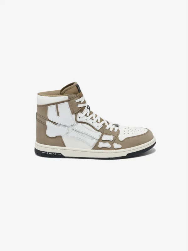 Skel Top - Tan/White sold by AMIRI