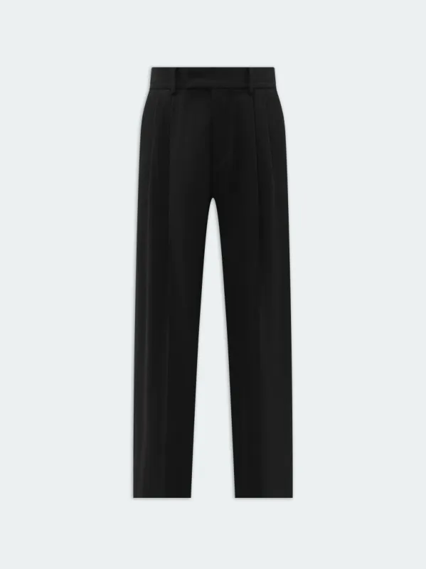 DOUBLE PLEATED PANT - Stretch Limo sold by AMIRI
