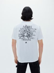 PRECIOUS MEMORIES TEE - WHITE sold by AMIRI