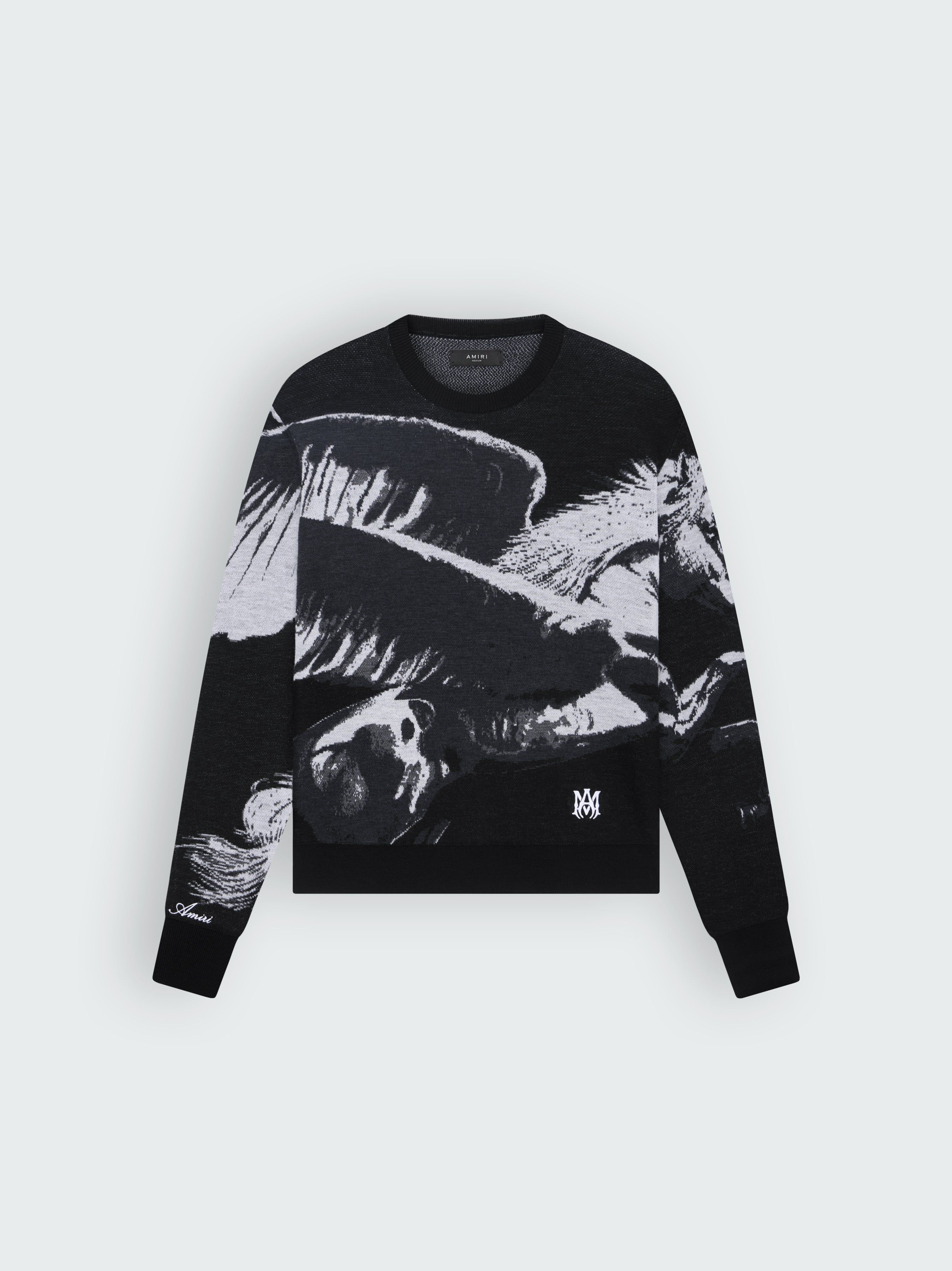 PEGASUS CREW - BLACK sold by AMIRI