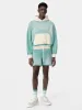 AMIRI VINTAGE OVERSIZED HOODIE - Sea Blue sold by AMIRI