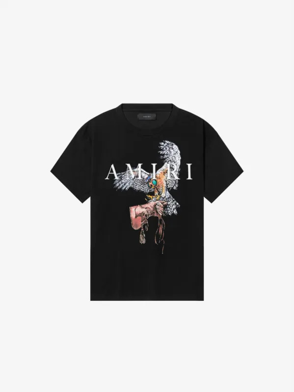 Falcon Amiri Tee - Black sold by AMIRI