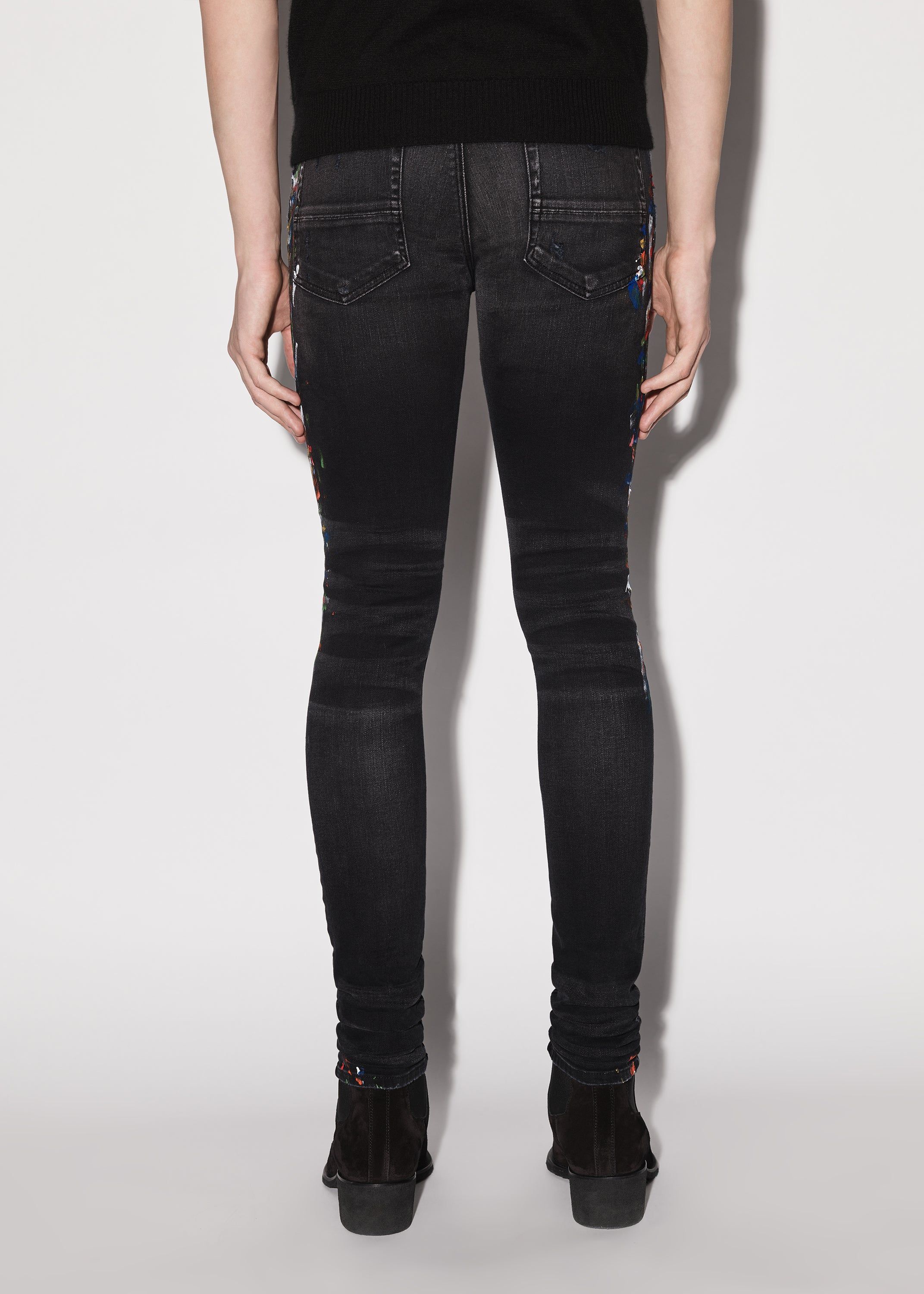 SKINNY PAINTER JEAN - AGED BLACK sold by AMIRI product image thumbnail 4