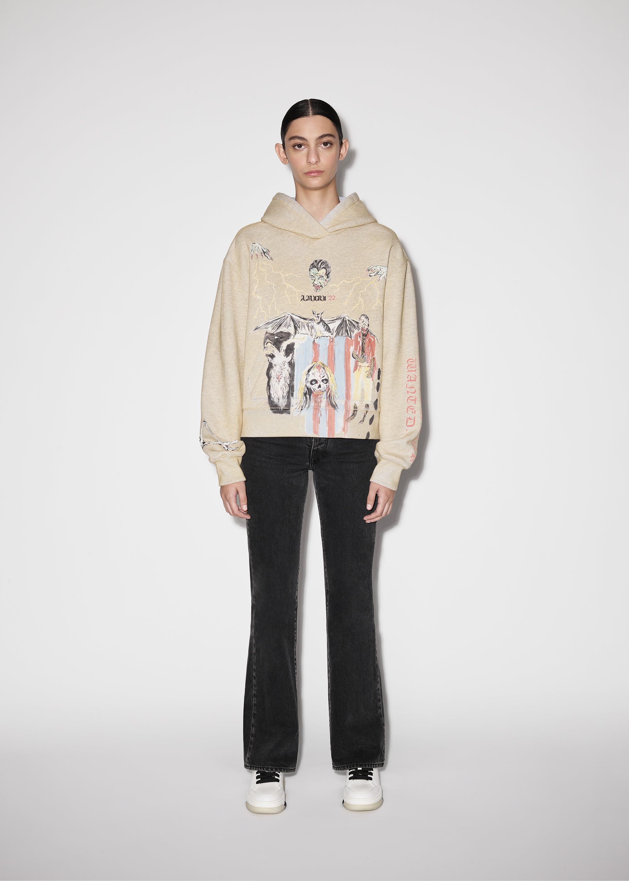 WOMEN - BLOOD 38' HOODIE sold by AMIRI product image thumbnail 2