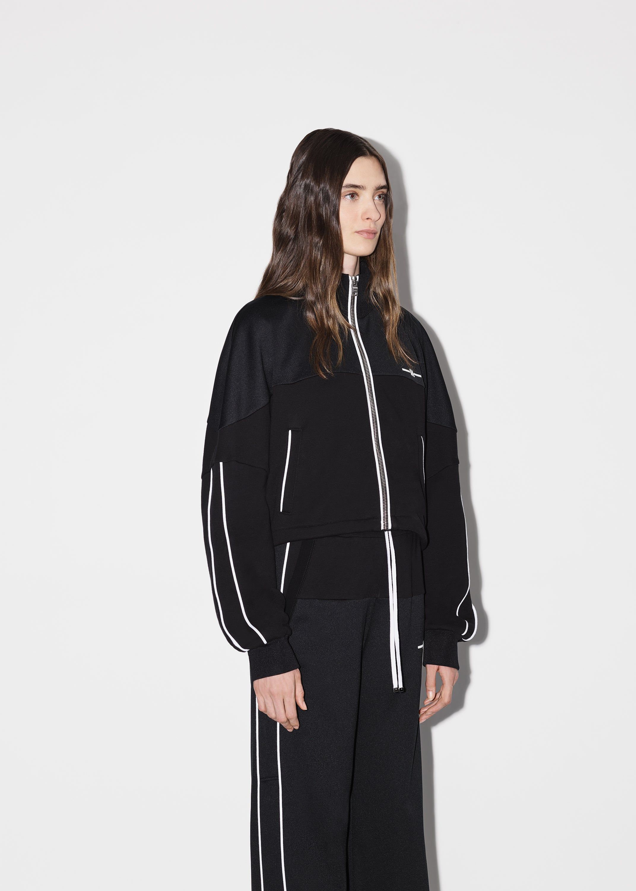 WOMEN - HYBRID TRACK JACKET - BLACK sold by AMIRI product image thumbnail 4