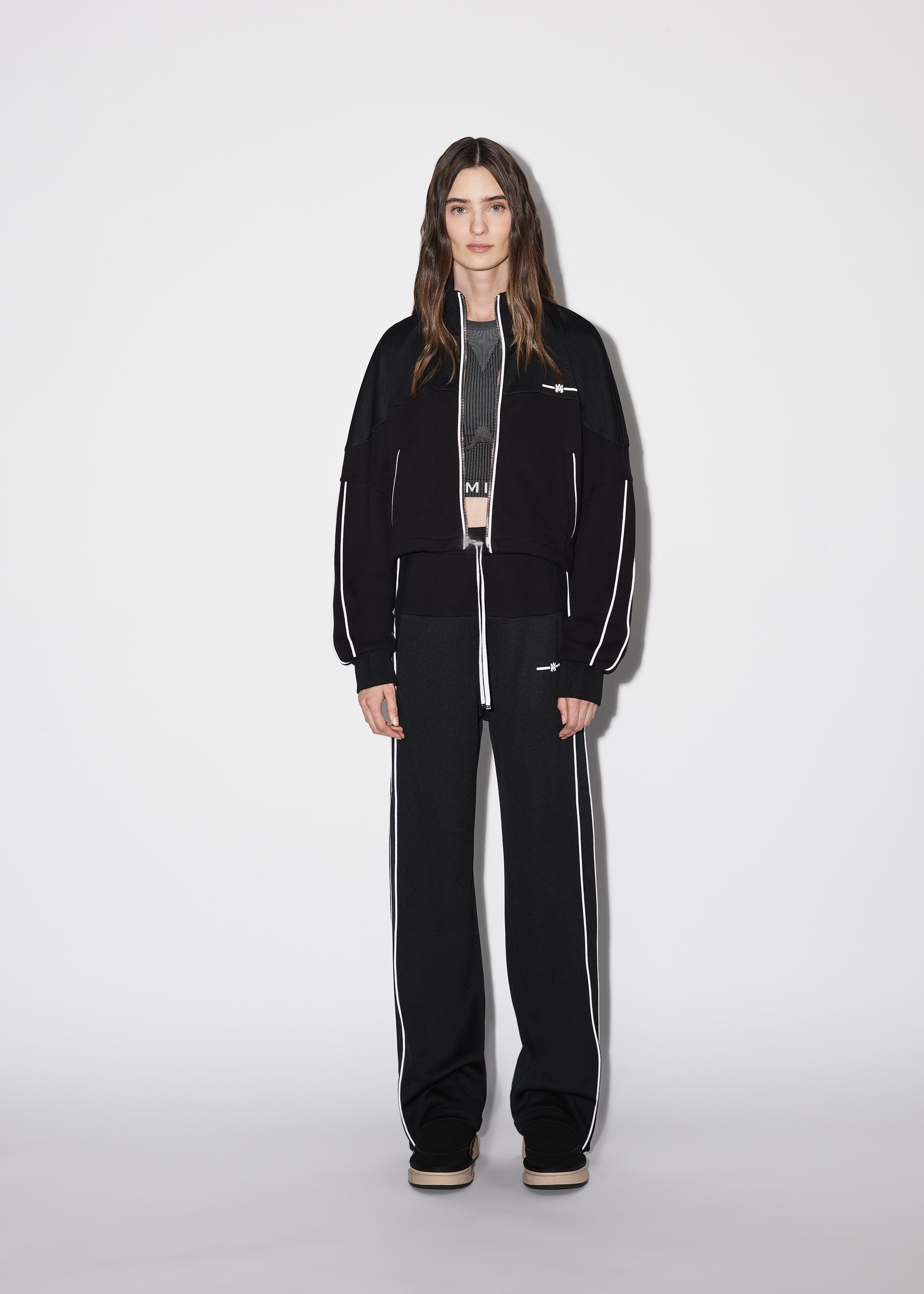 WOMEN - HYBRID TRACK JACKET - BLACK sold by AMIRI product image thumbnail 2