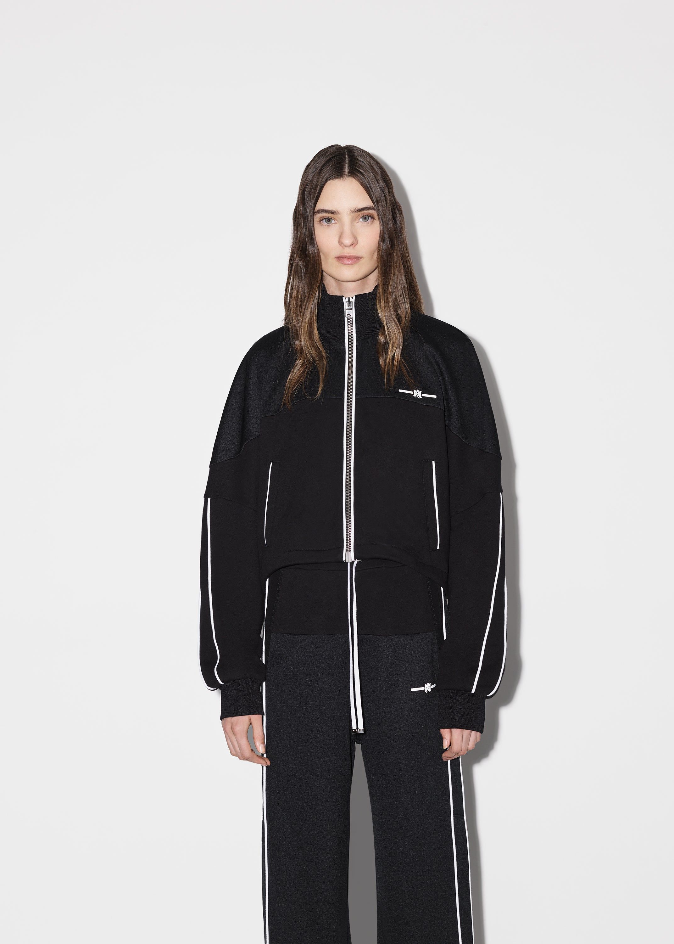 WOMEN - HYBRID TRACK JACKET - BLACK sold by AMIRI product image thumbnail 3
