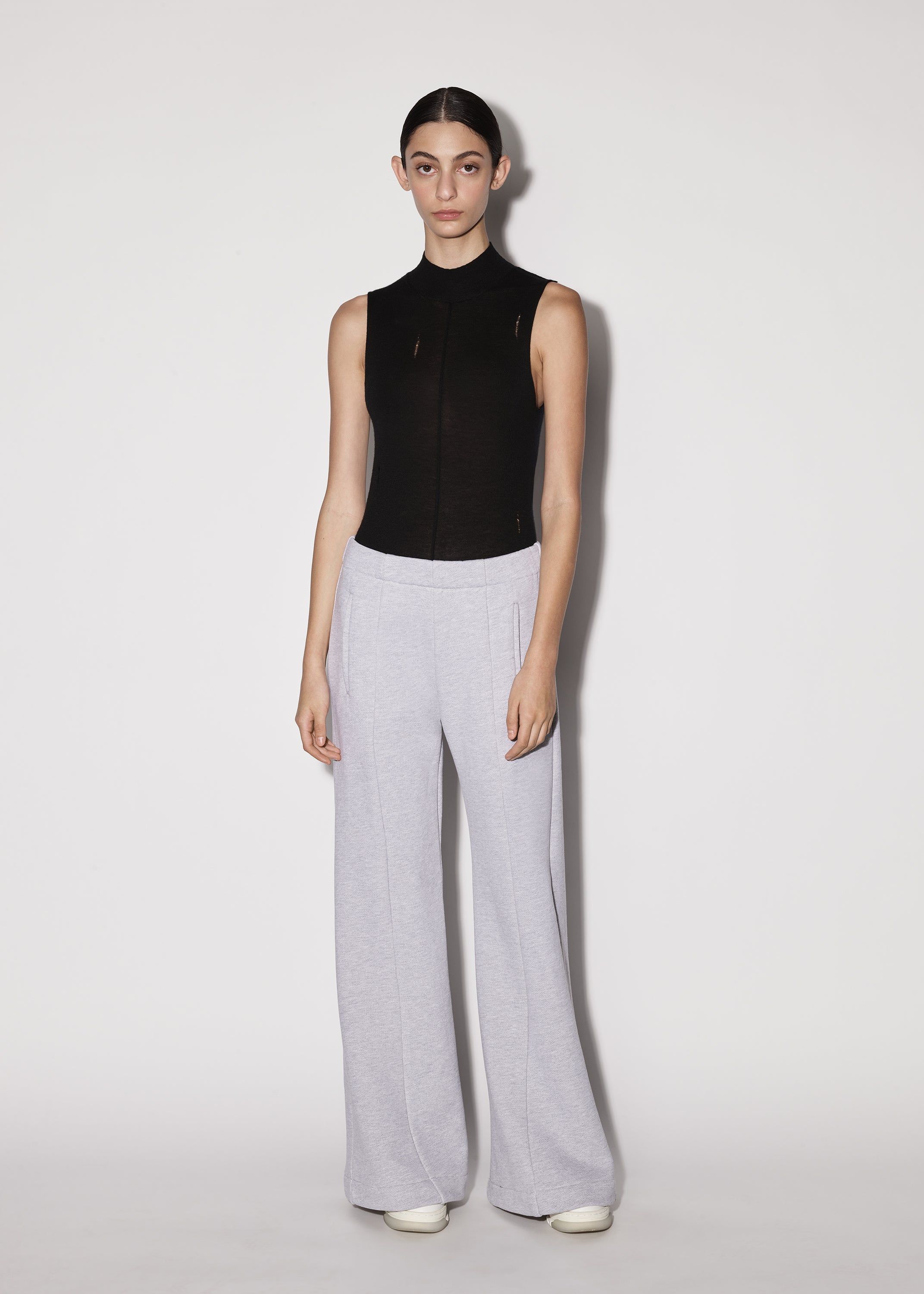 WOMEN - WIDE LEG SWEATPANTS - HEATHER GREY sold by AMIRI product image thumbnail 2